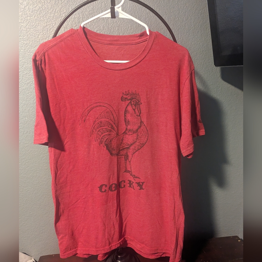 Red cocky tshirt